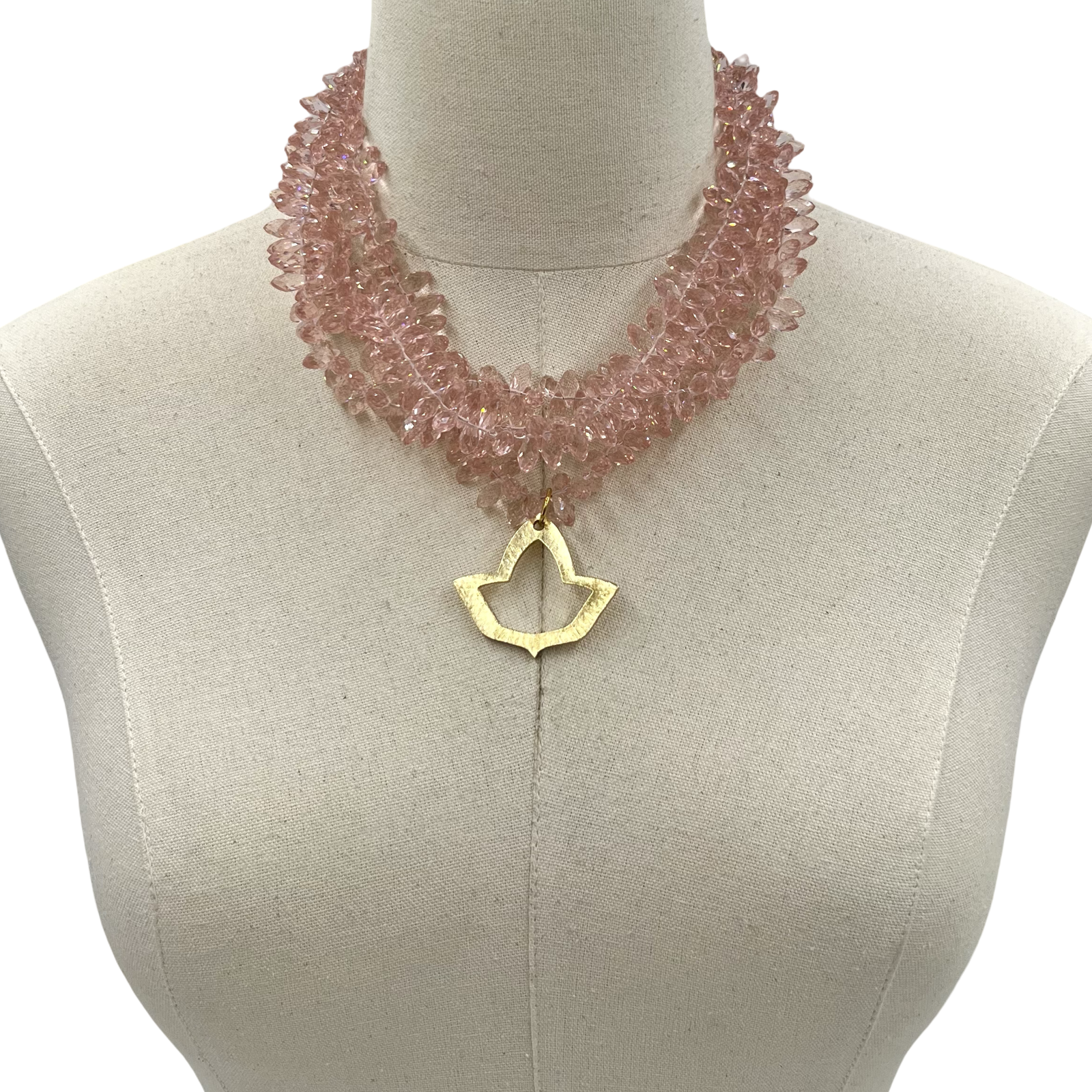 AKA Pink Snaps Necklace
