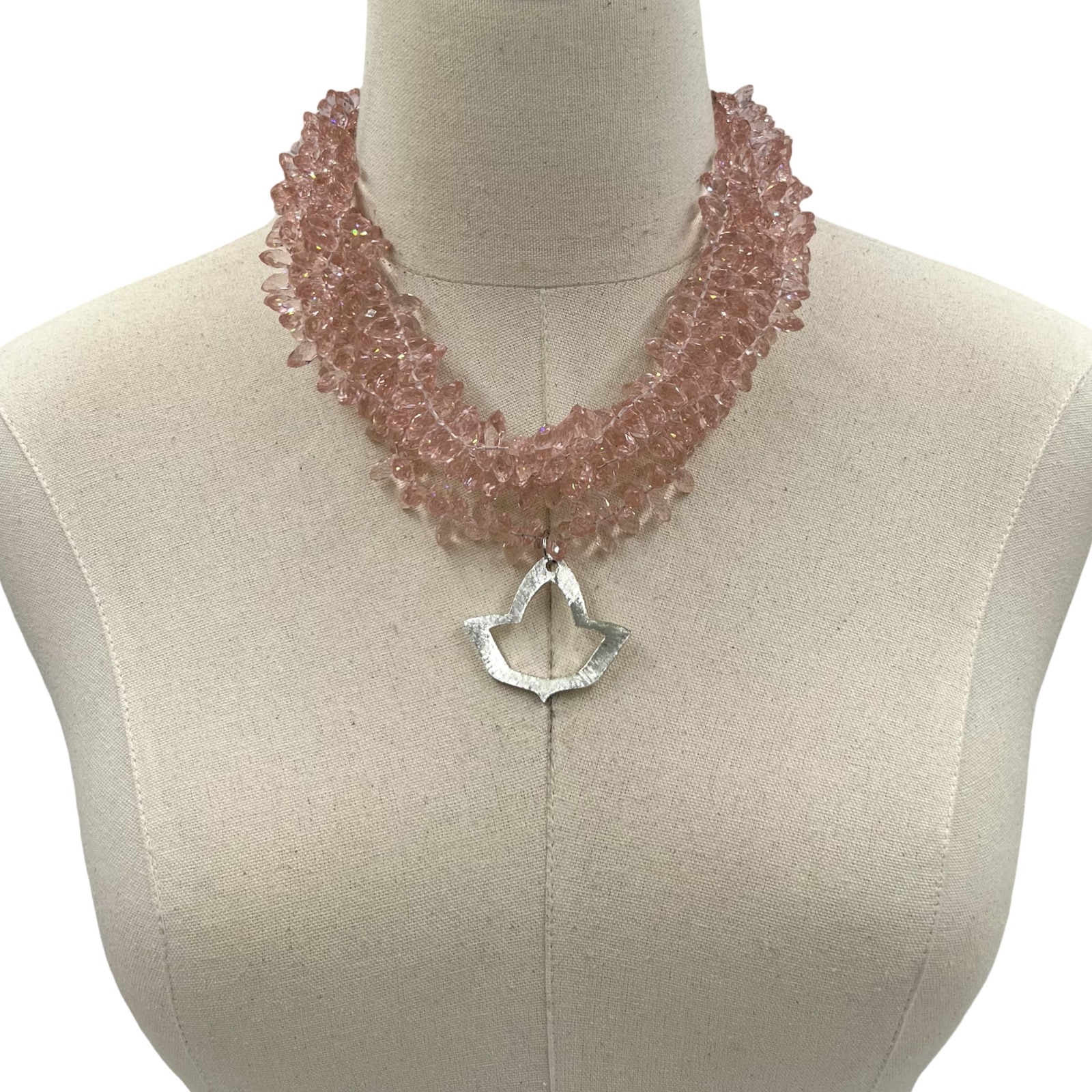 AKA Pink Snaps Necklace