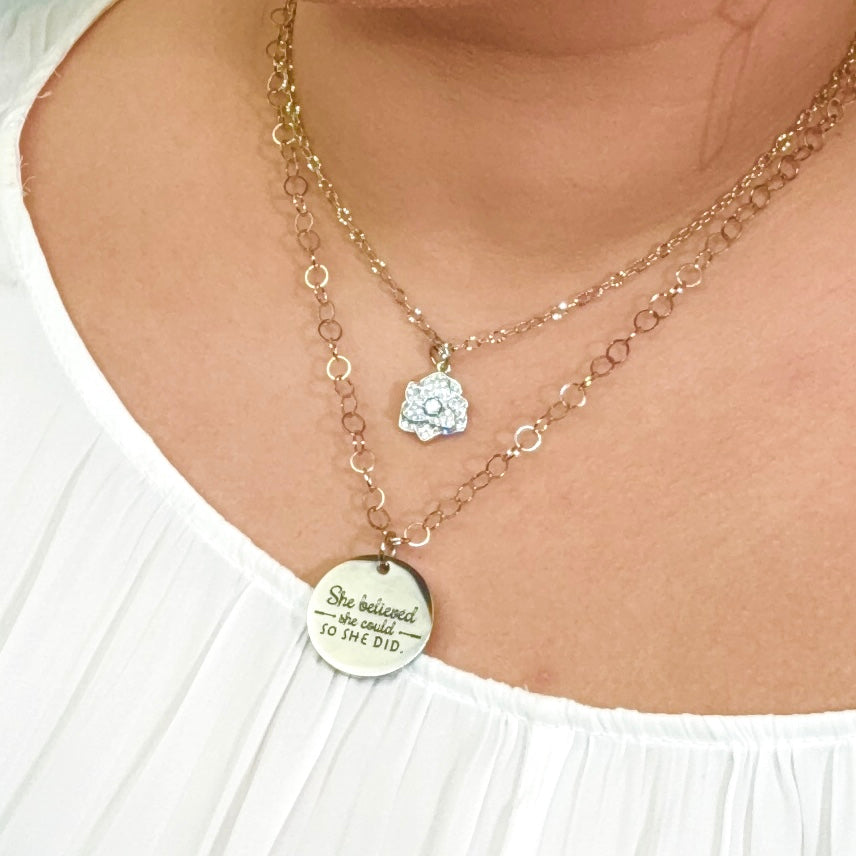 Dancer Spark Necklace