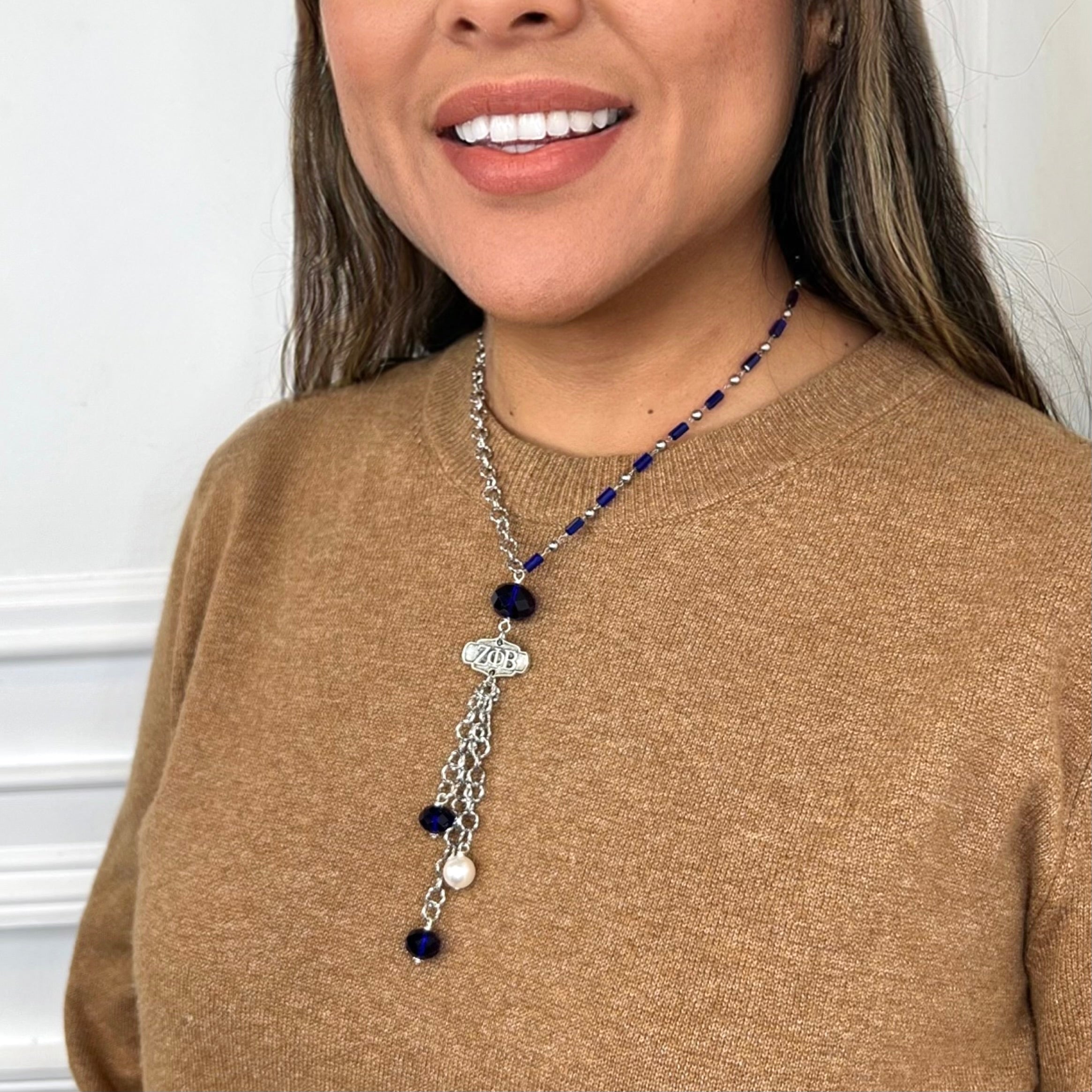 Zeta Twin-Tone Necklace