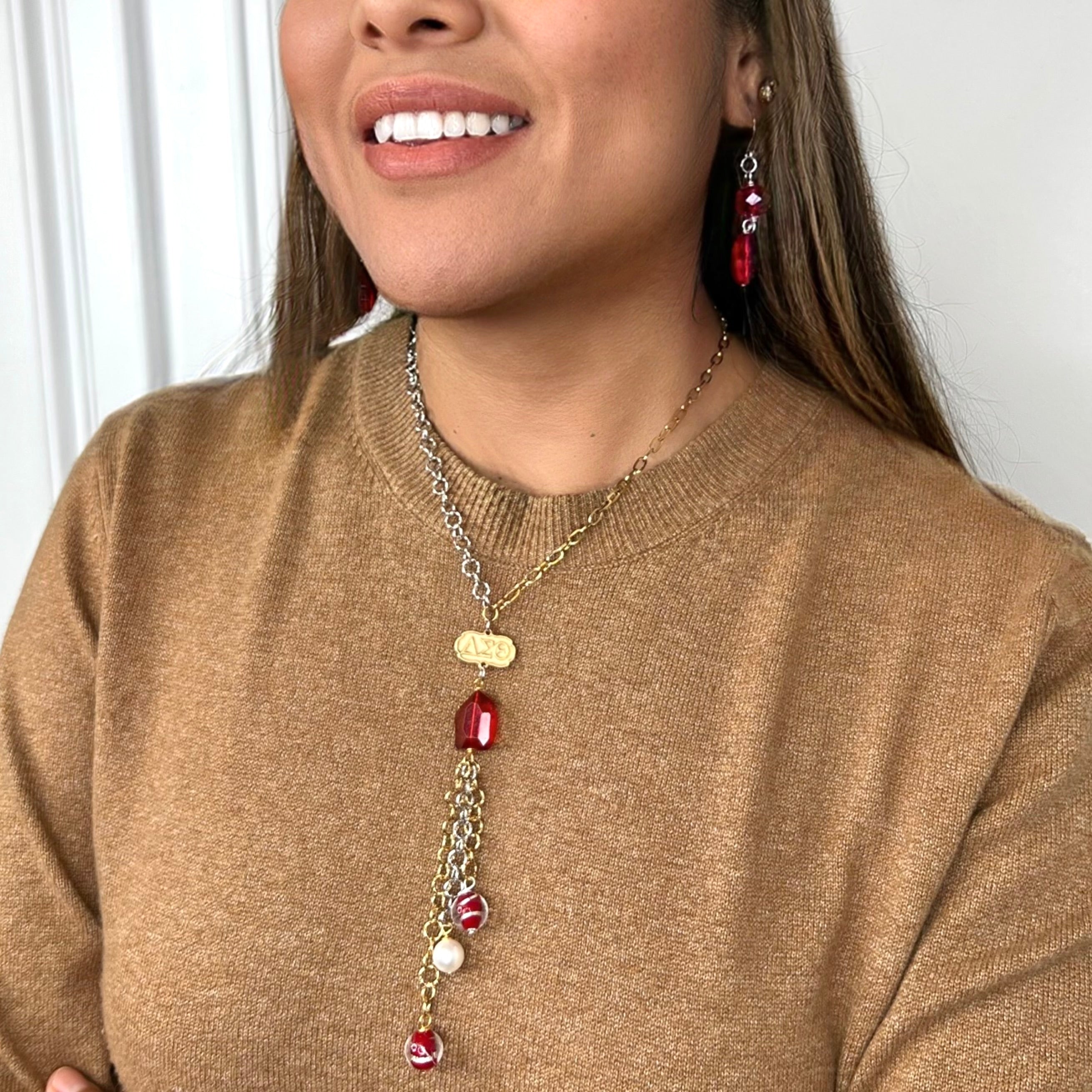 Delta Twin-Tone Necklace