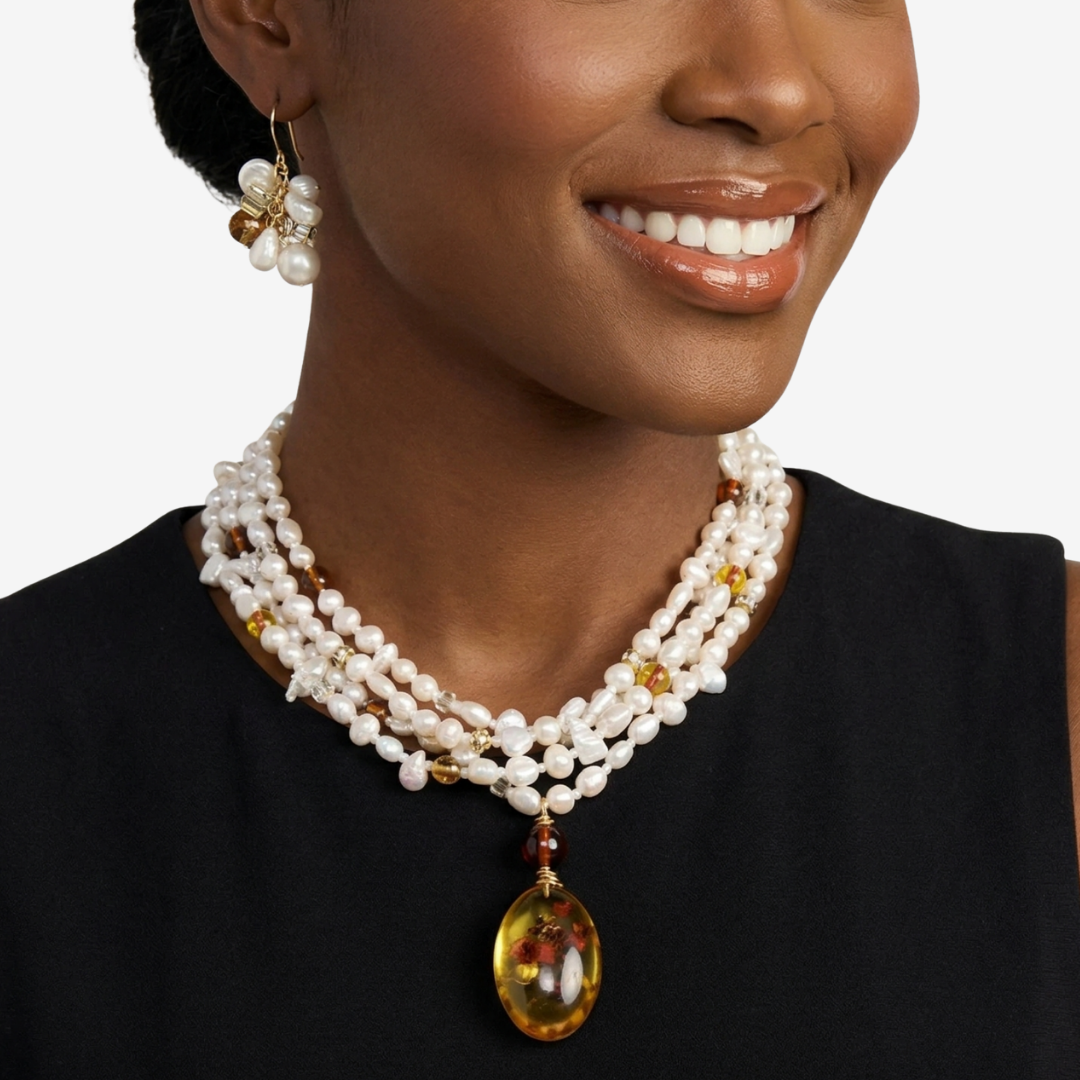 Tam Amber Necklace