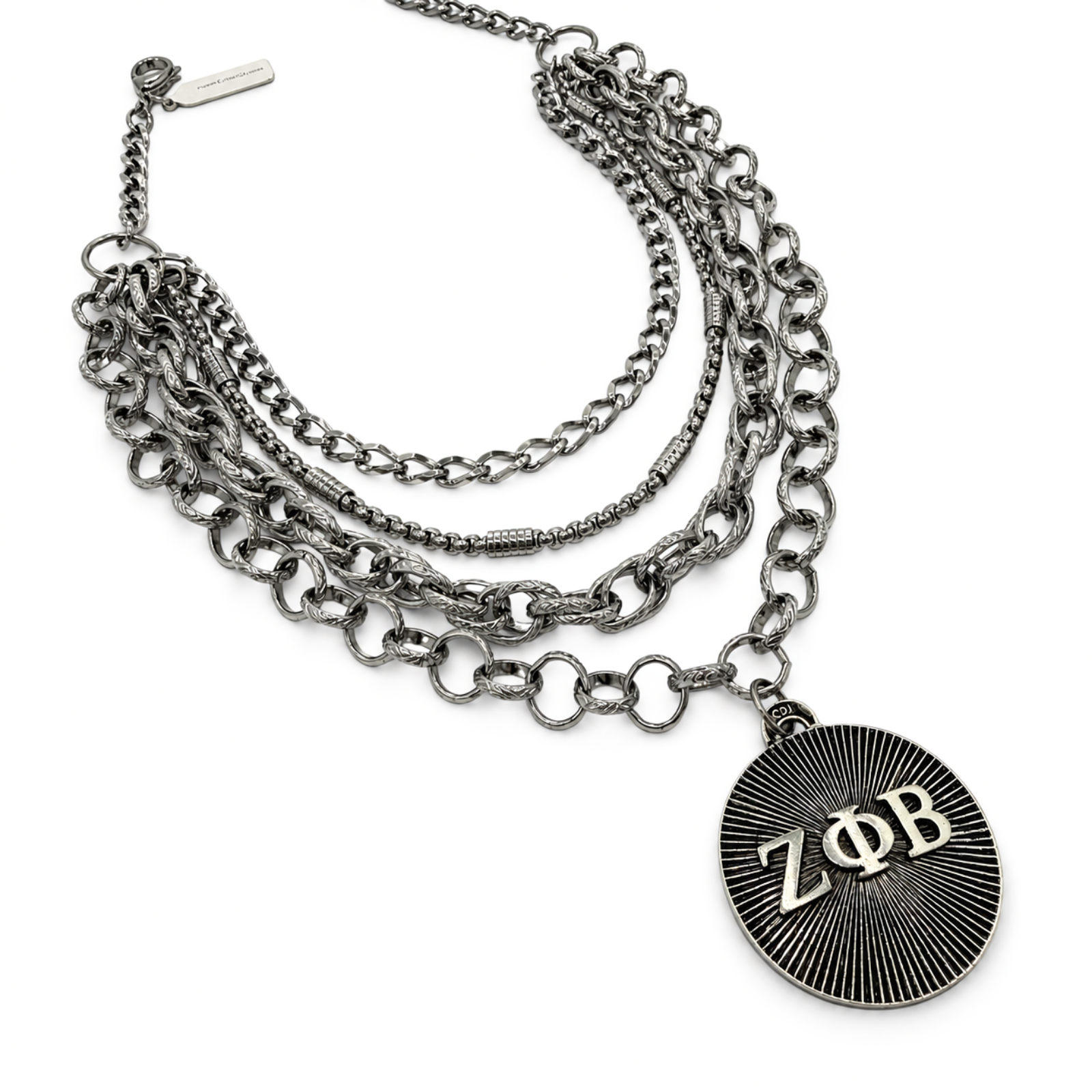 Zeta Classic Beat Necklace