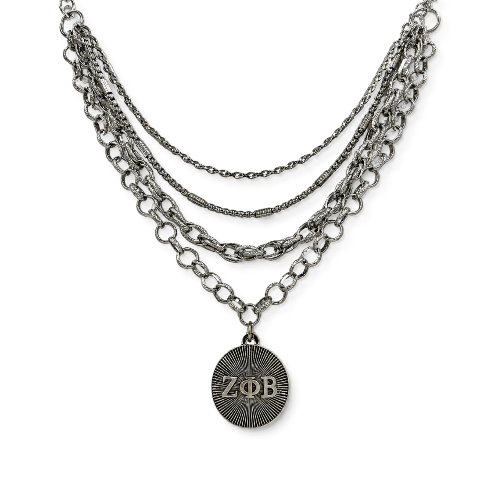 Zeta Classic Beat Necklace