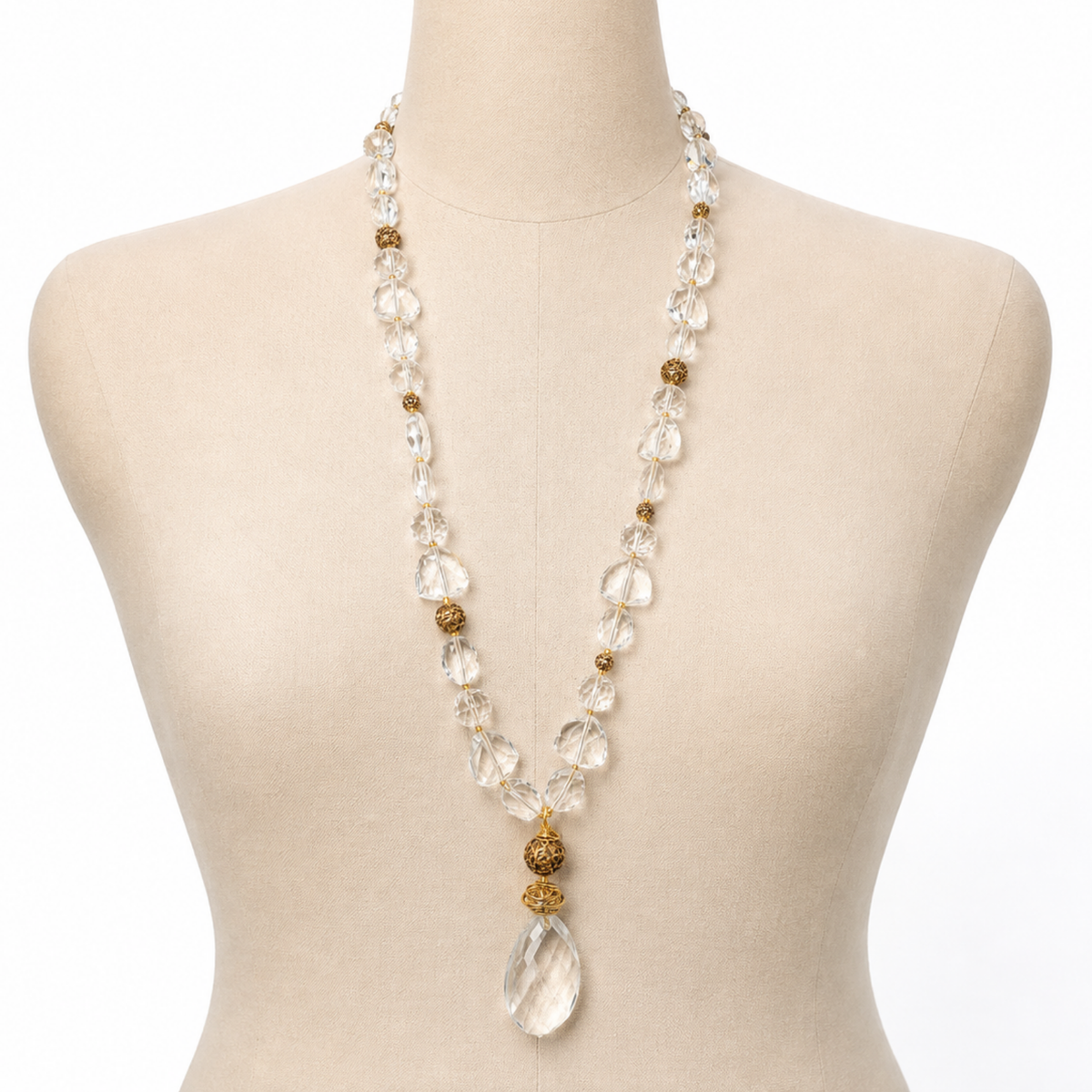 Clear High Necklace