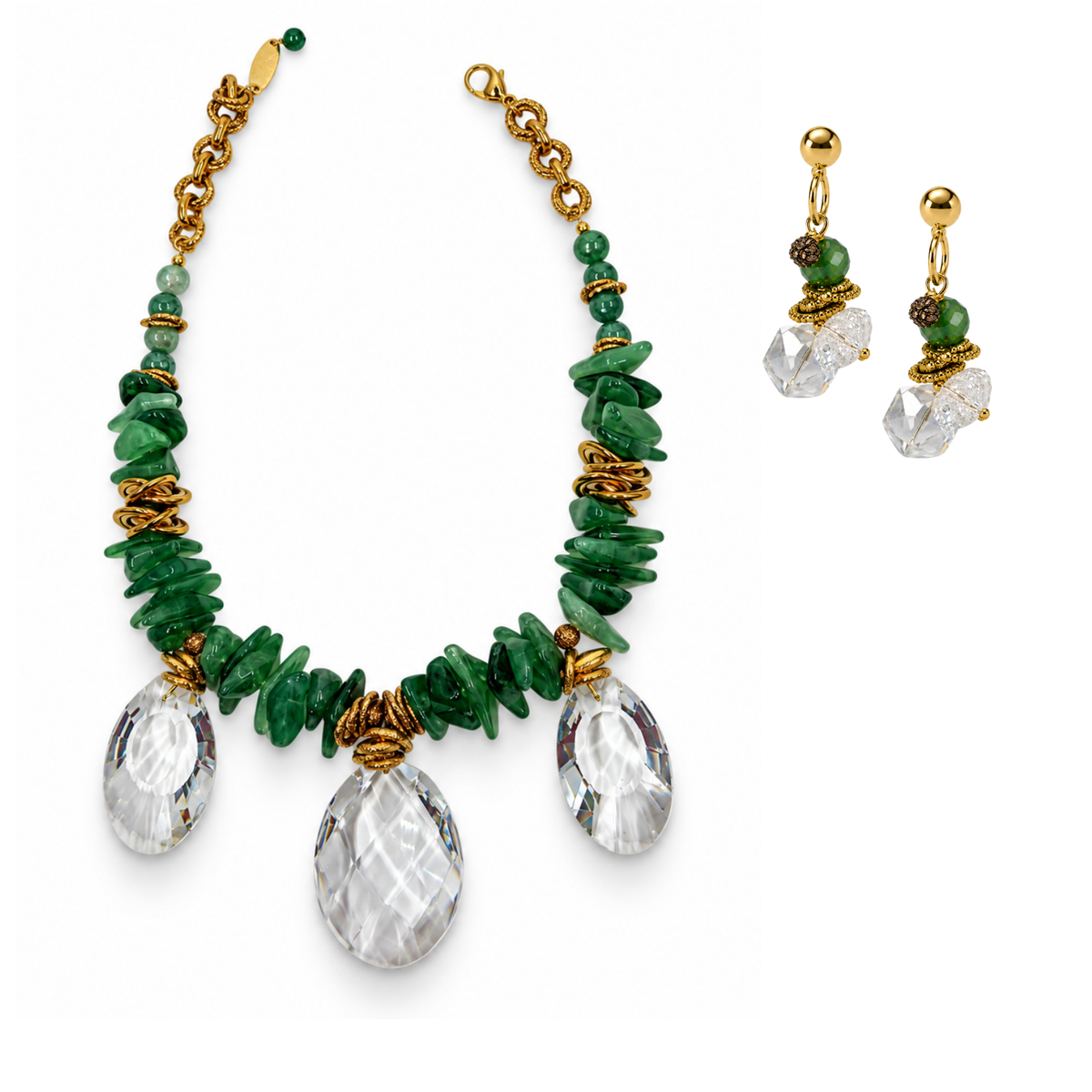 Green Threat Necklace