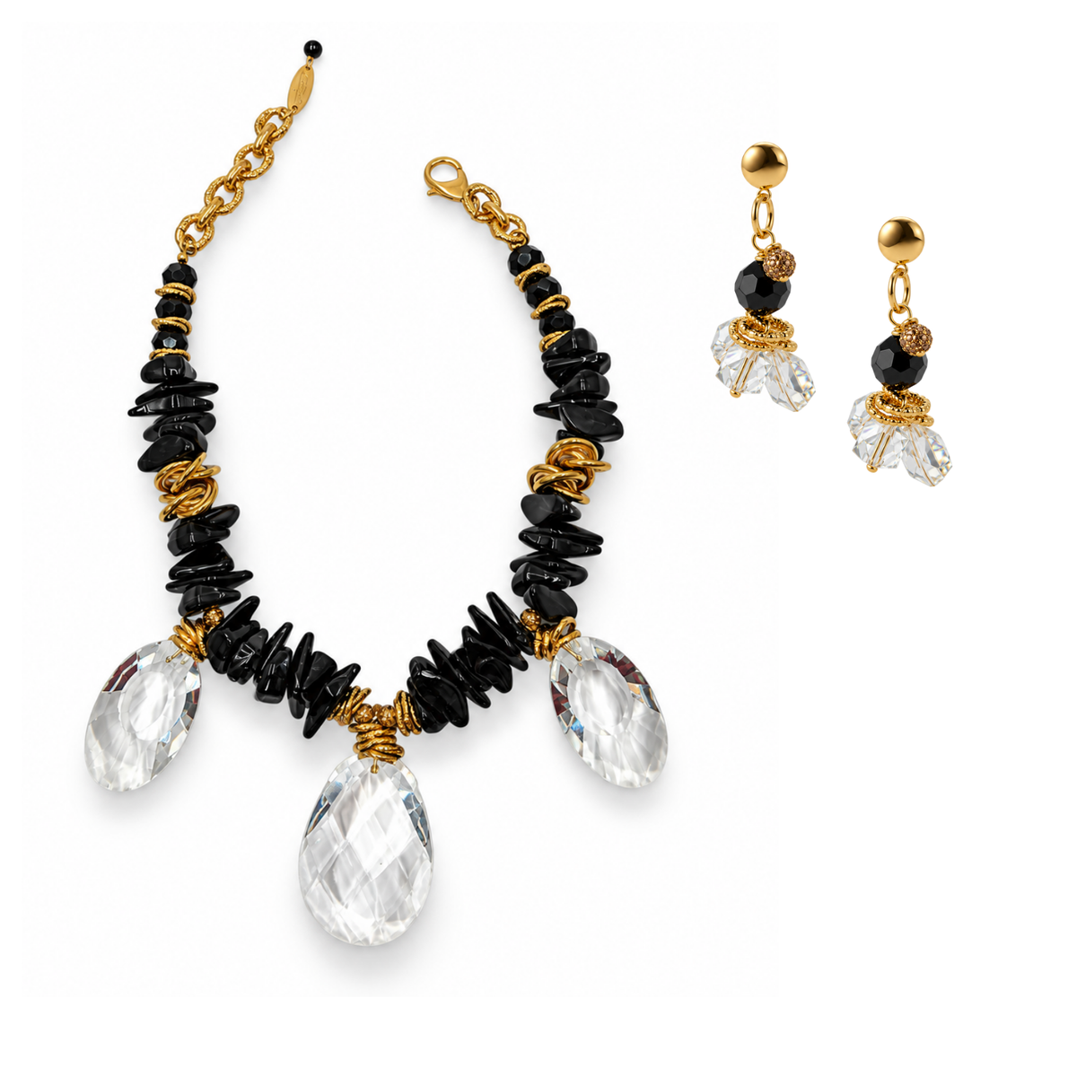 Black Threat Necklace