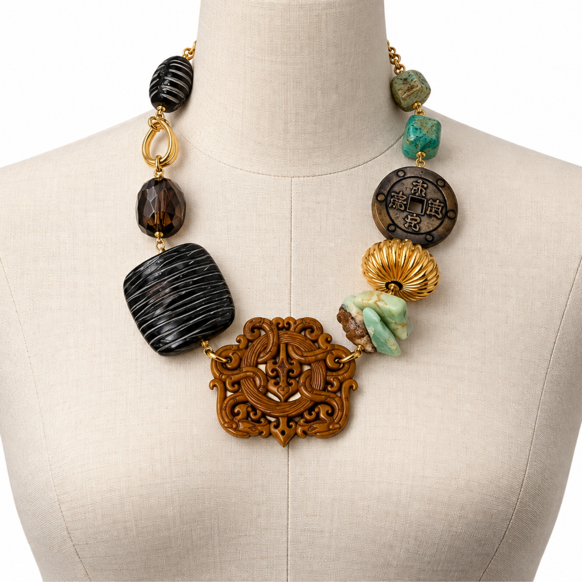 Greek Bolder Necklace
