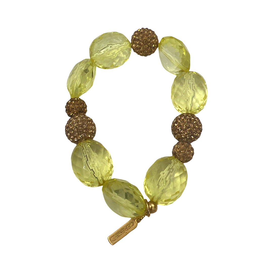 Yellow Bridget Resaca Bracelet Bracelets Cerese D, Inc. Gold