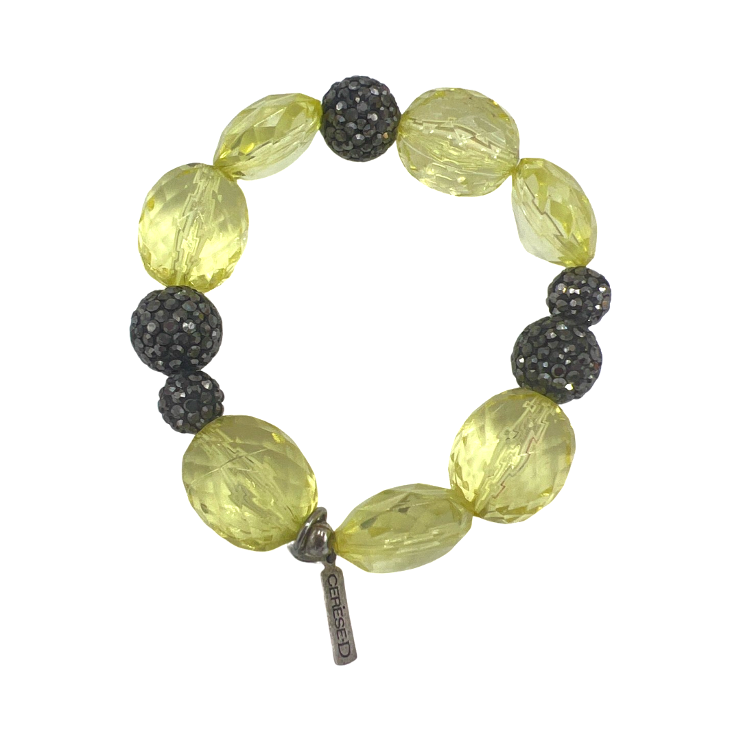 Yellow Bridget Resaca Bracelet Bracelets Cerese D, Inc. Jet