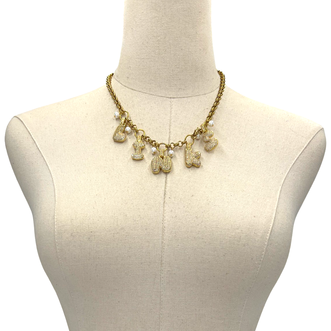 C14830 Links LINKS Necklaces Cerese D, Inc. Gold