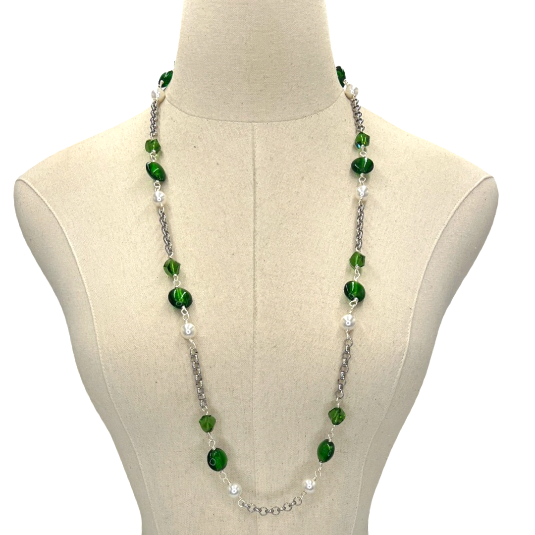Links Beginning Necklace LINKS Necklaces Cerese D, Inc. Silver