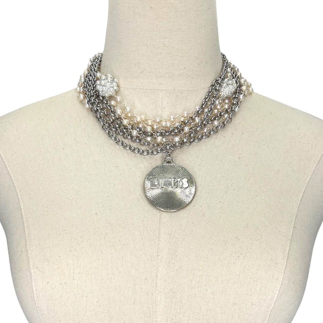 Links NYC Necklace LINKS Necklaces Cerese D, Inc. Silver