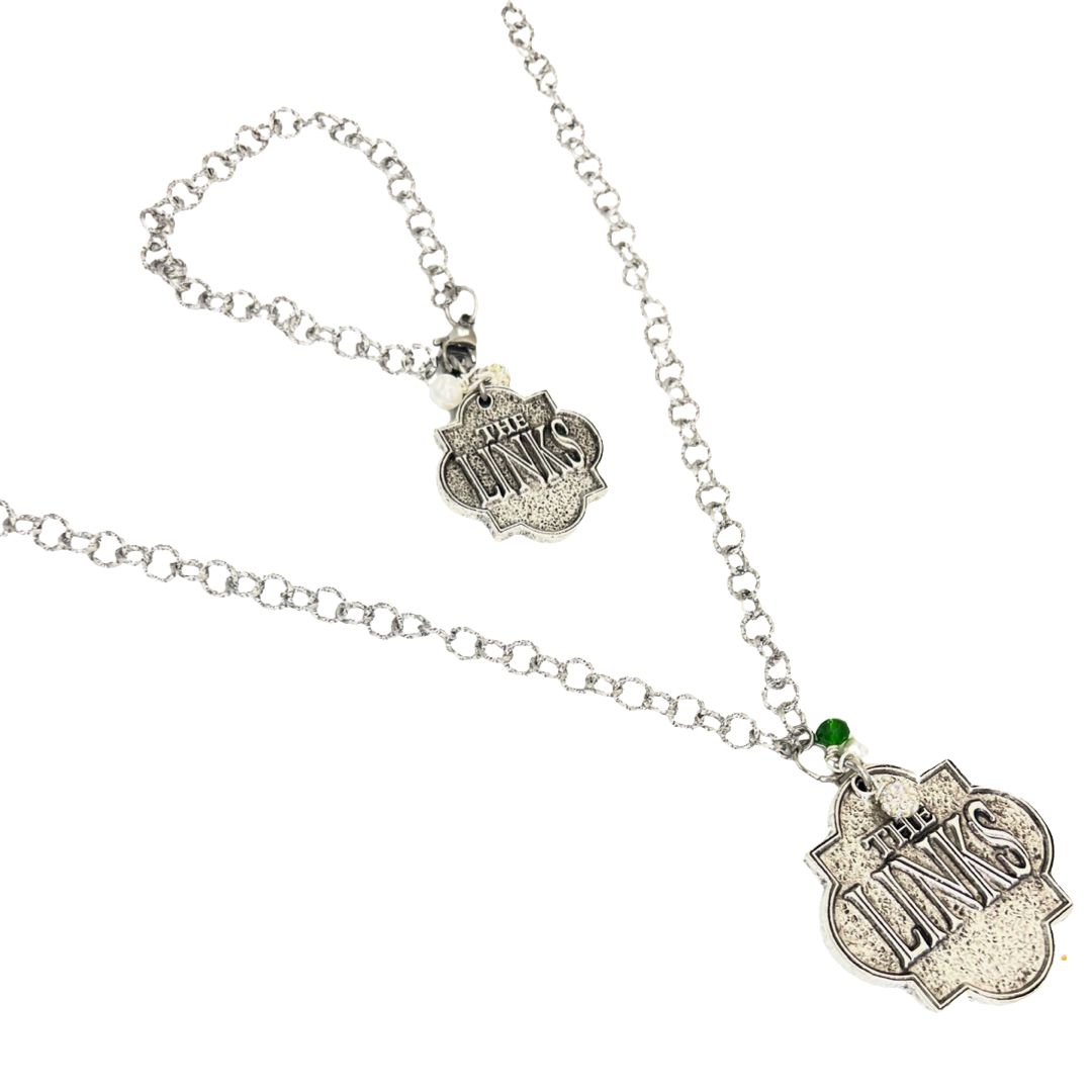 Links Lane Necklace LINKS Necklaces Cerese D, Inc. Silver
