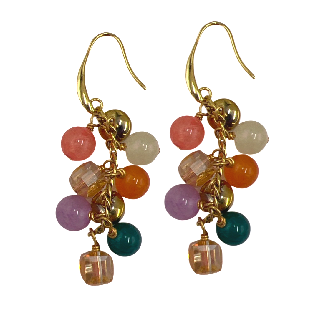 Rainbow Acala Dangle Earring Earrings Cerese D, Inc.