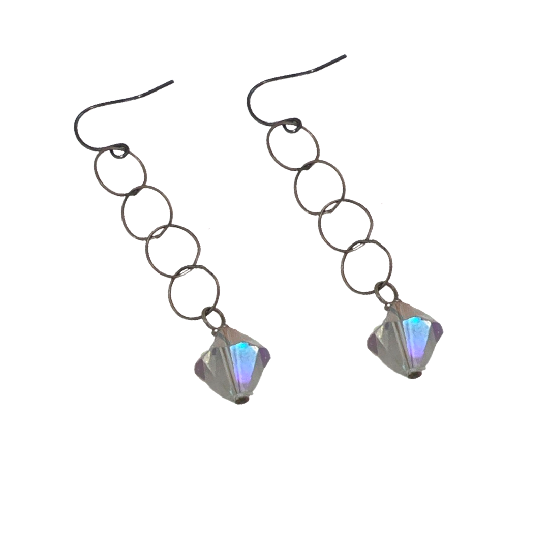Colleen Crystal Seminole Earring Earrings Cerese D, Inc.