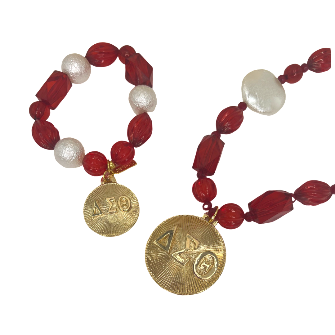 Delta Sisterhood 1913 Necklace DELTA Necklaces Cerese D, Inc. Gold