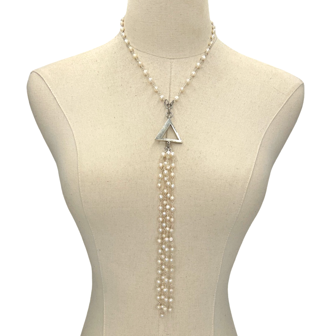 Delta Segovia Tassel Necklace DELTA Necklaces Cerese D, Inc.