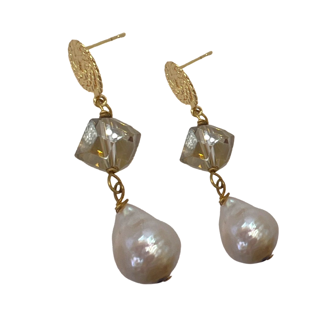 Turbulent Vow Earrings Earrings Cerese D, Inc.