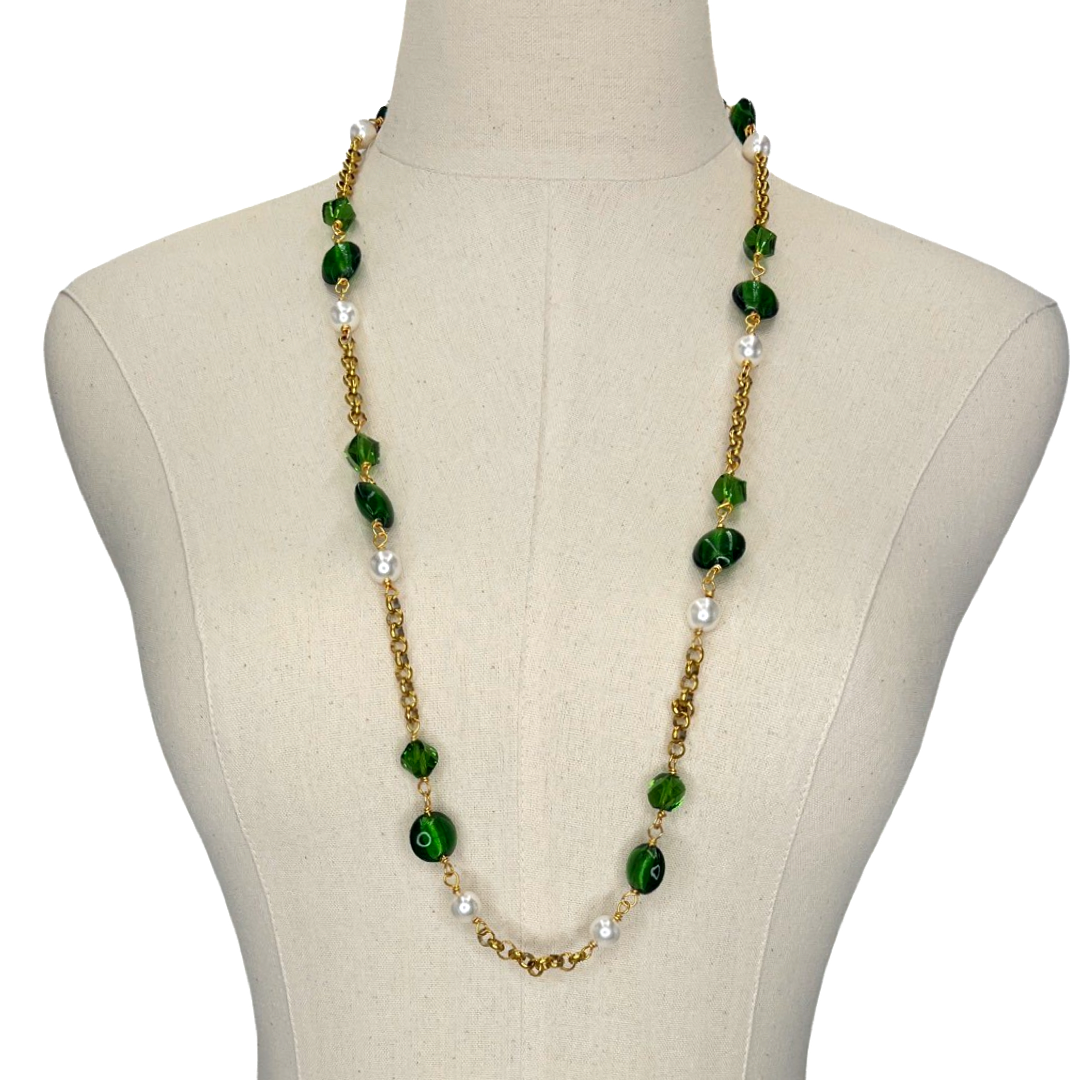 Links Beginning Necklace LINKS Necklaces Cerese D, Inc. Gold