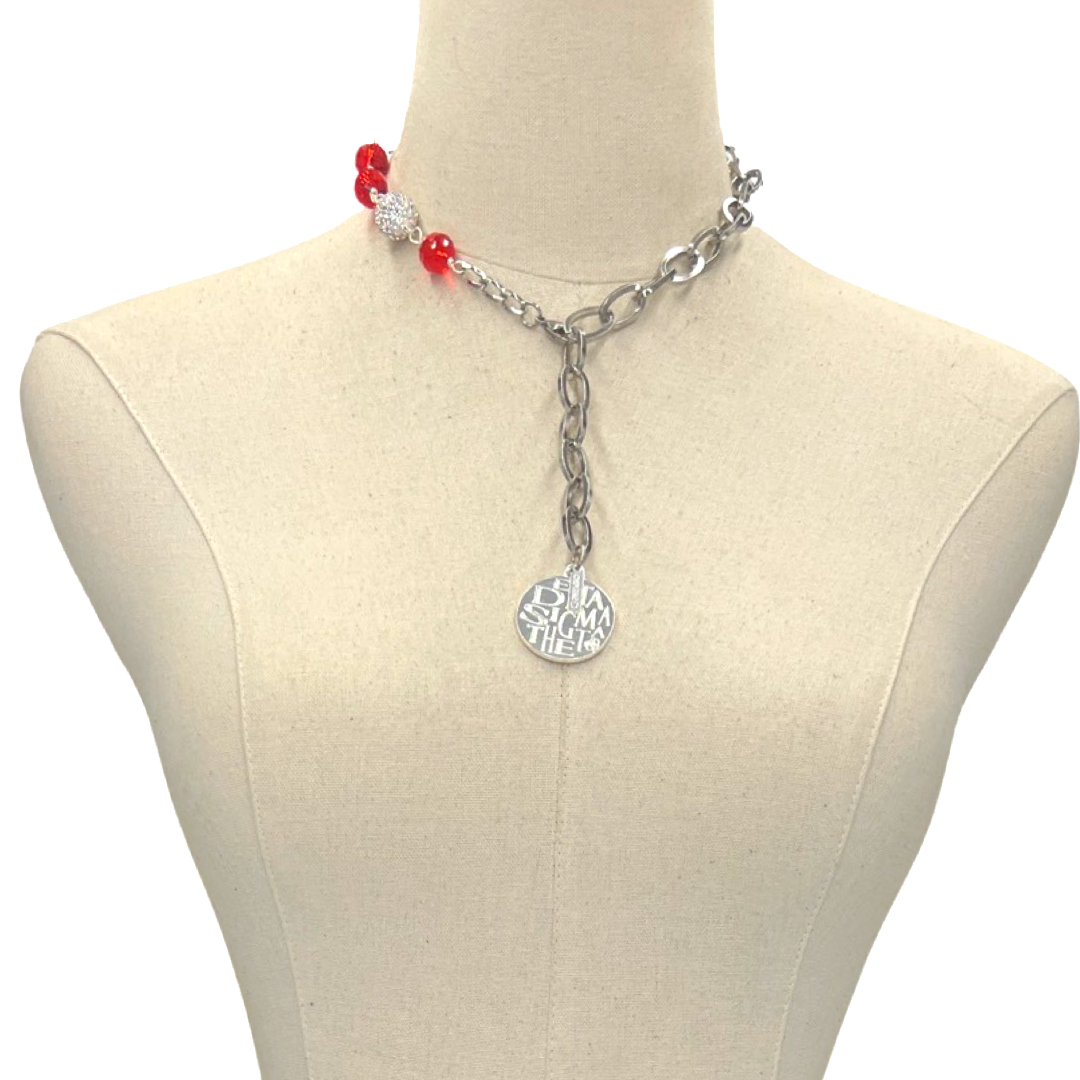 Delta Sell It Necklace DELTA Necklaces Cerese D, Inc. Silver