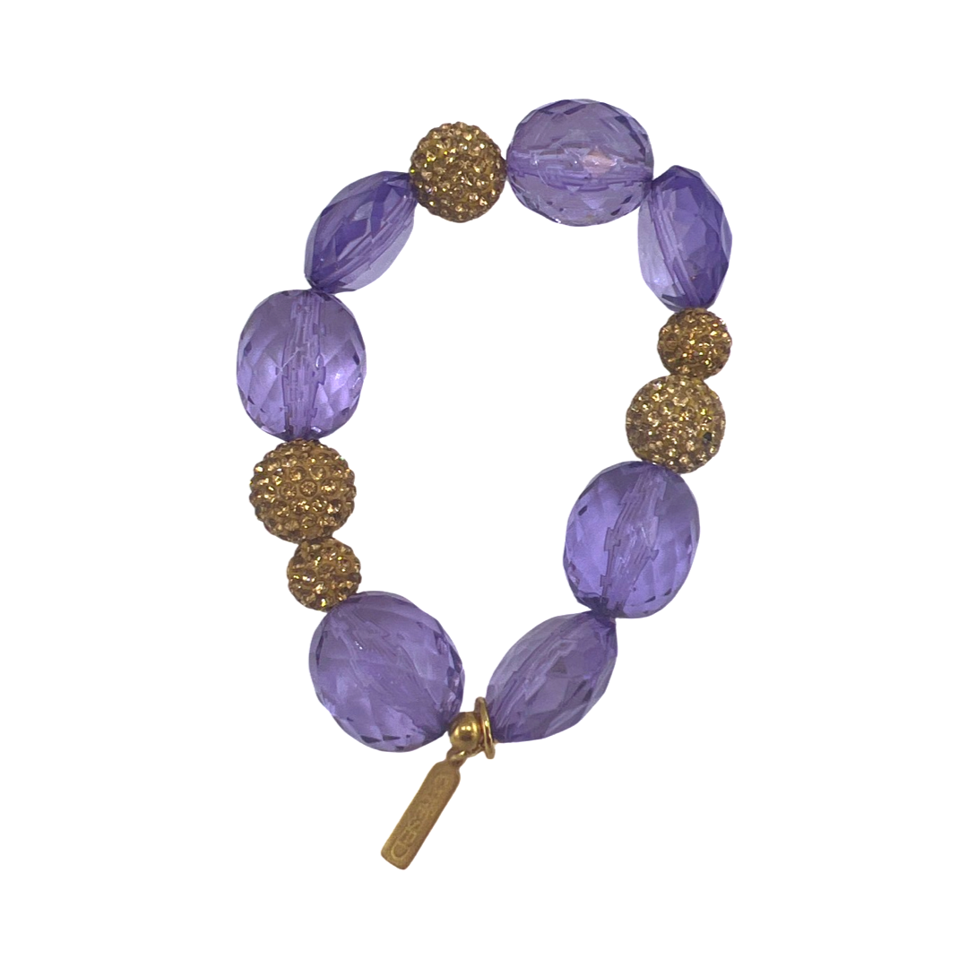 Violet Antoinette Tyler Bracelet Bracelets Cerese D, Inc. Gold