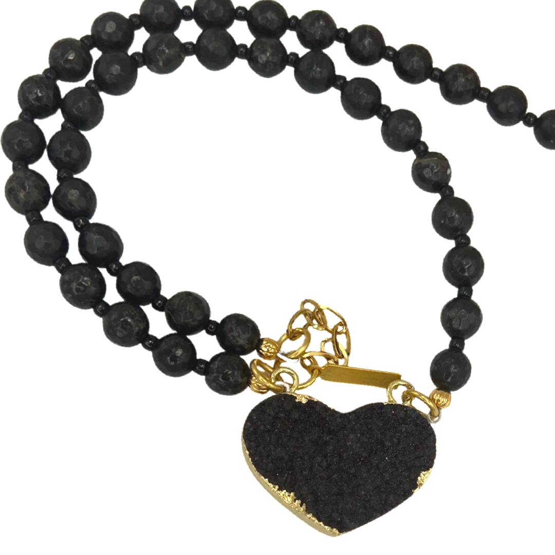 AKA Green Heart Necklace AKA Necklaces Cerese D, Inc.