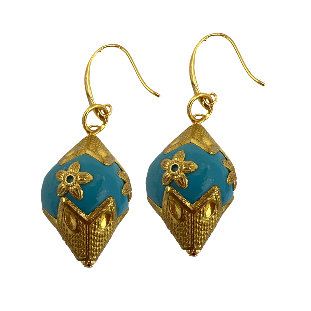 Turquoise Alana Agua Earring Earrings Cerese D, Inc.