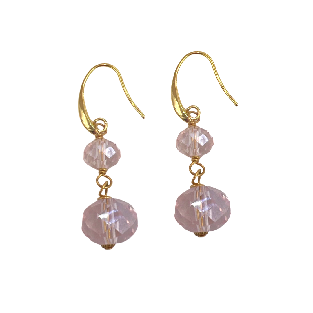 Galveston Island Pink Earring Earrings Cerese D, Inc.