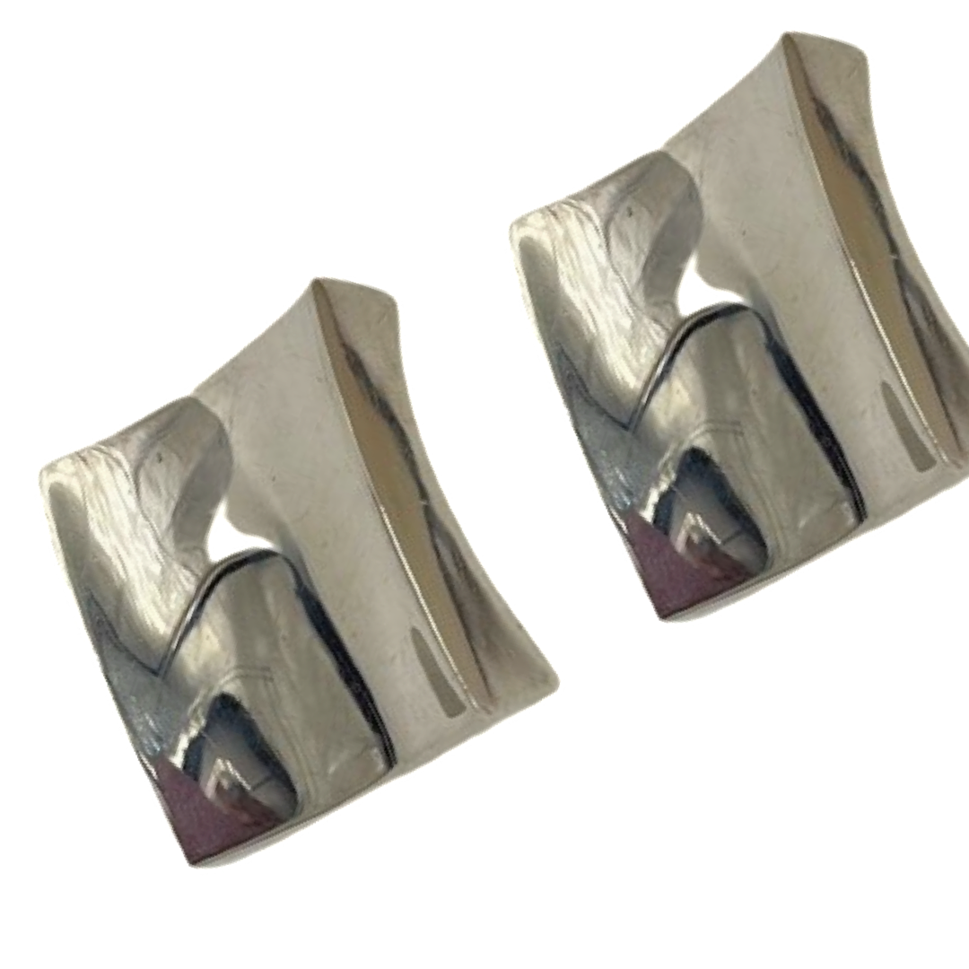 Silver Terminator Earring Earrings Cerese D, Inc.