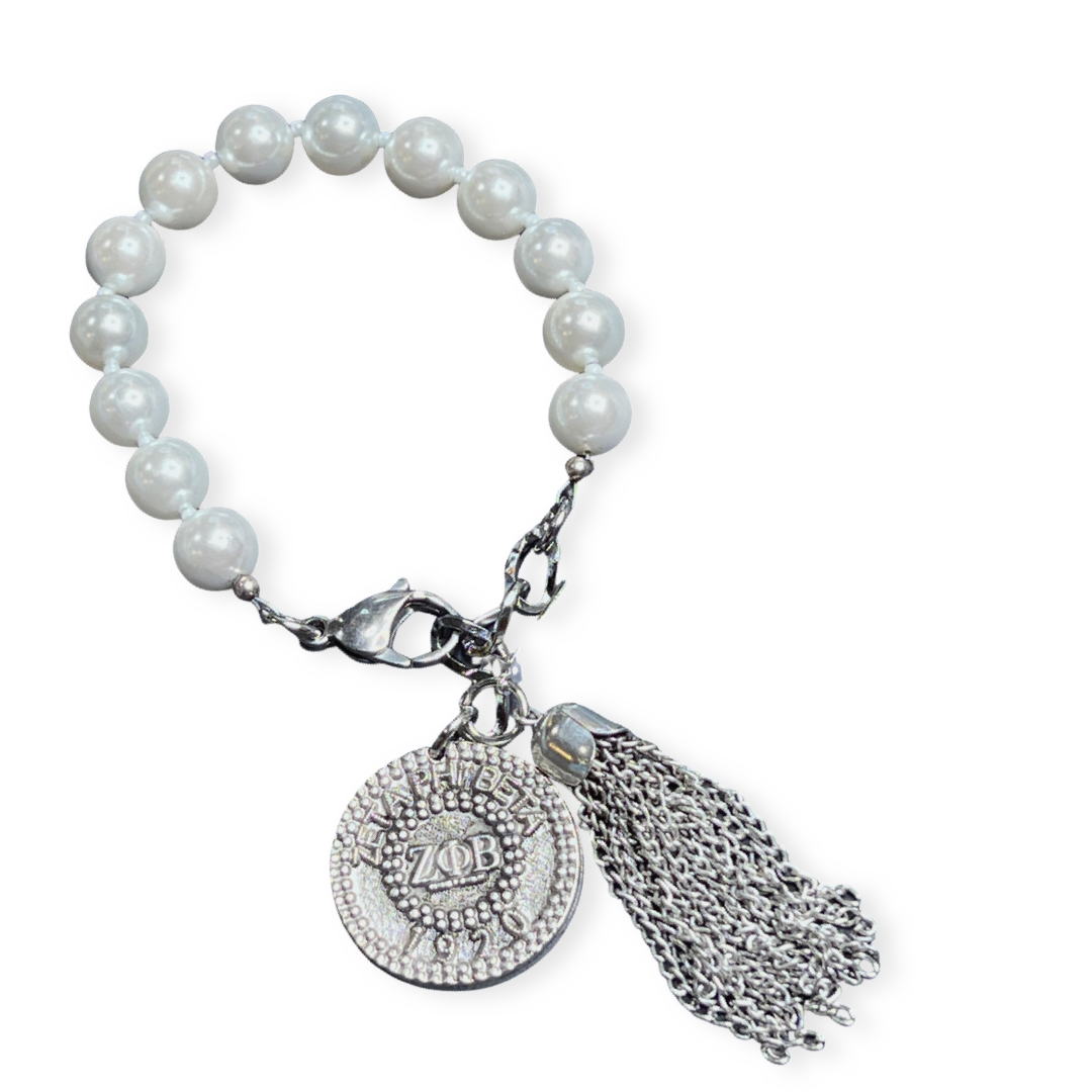 Zeta Classic Pearl 10 Bracelet Zeta Bracelet Cerese D, Inc. Modern