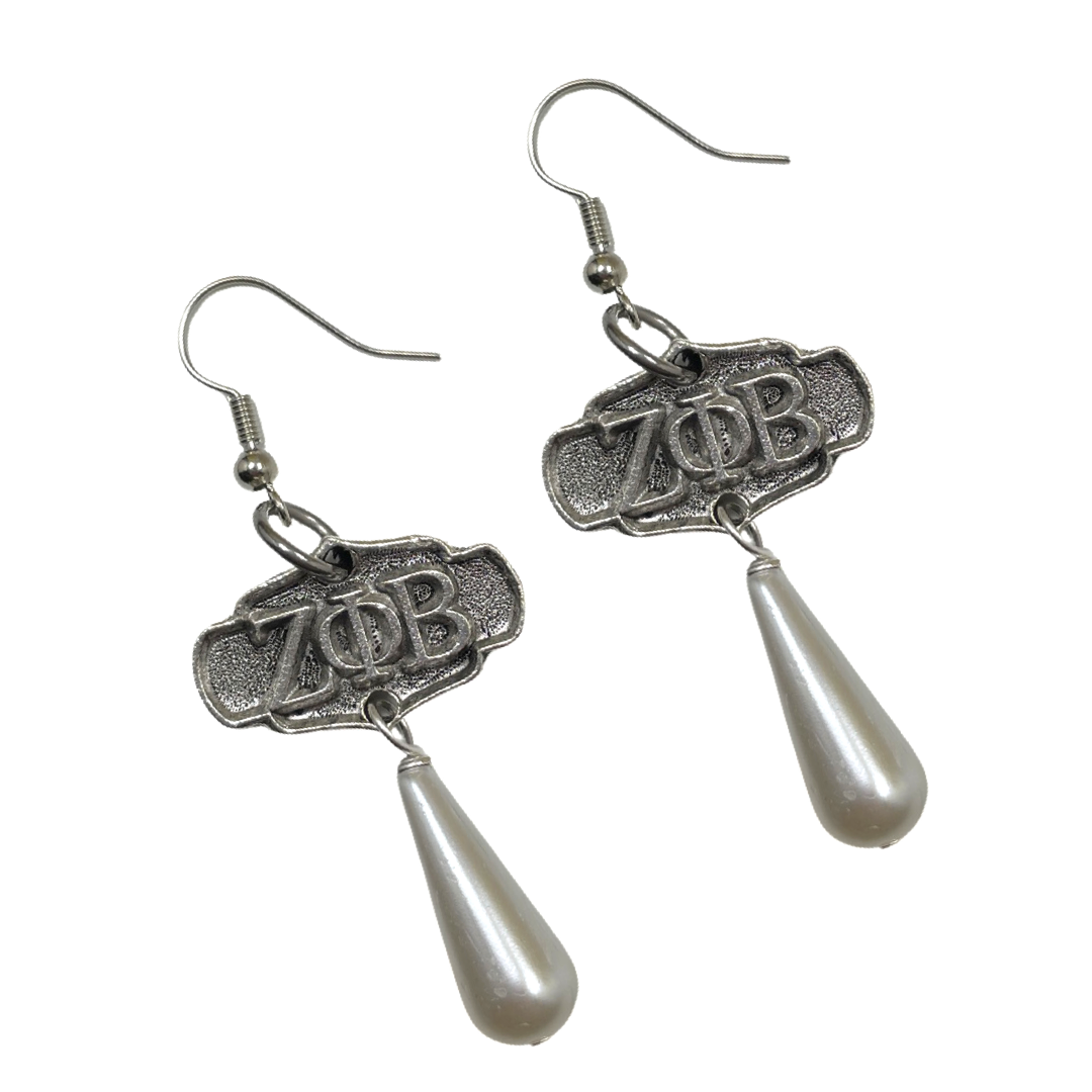 Zeta Pearl Strong Earring Zeta Earring Cerese D Jewelry