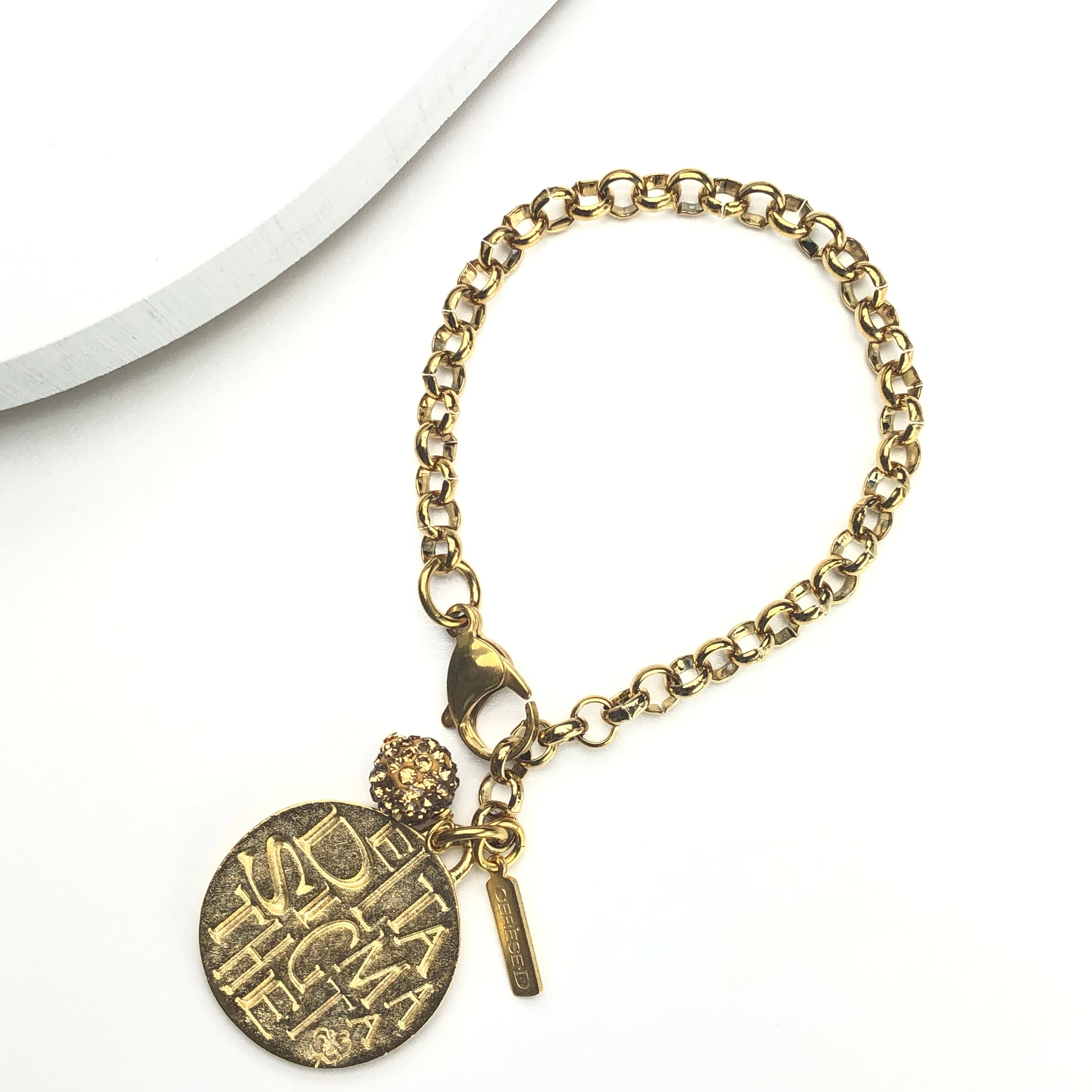 Delta Classic 3 Way Gold Bracelet DELTA Bracelets Cerese D, Inc.