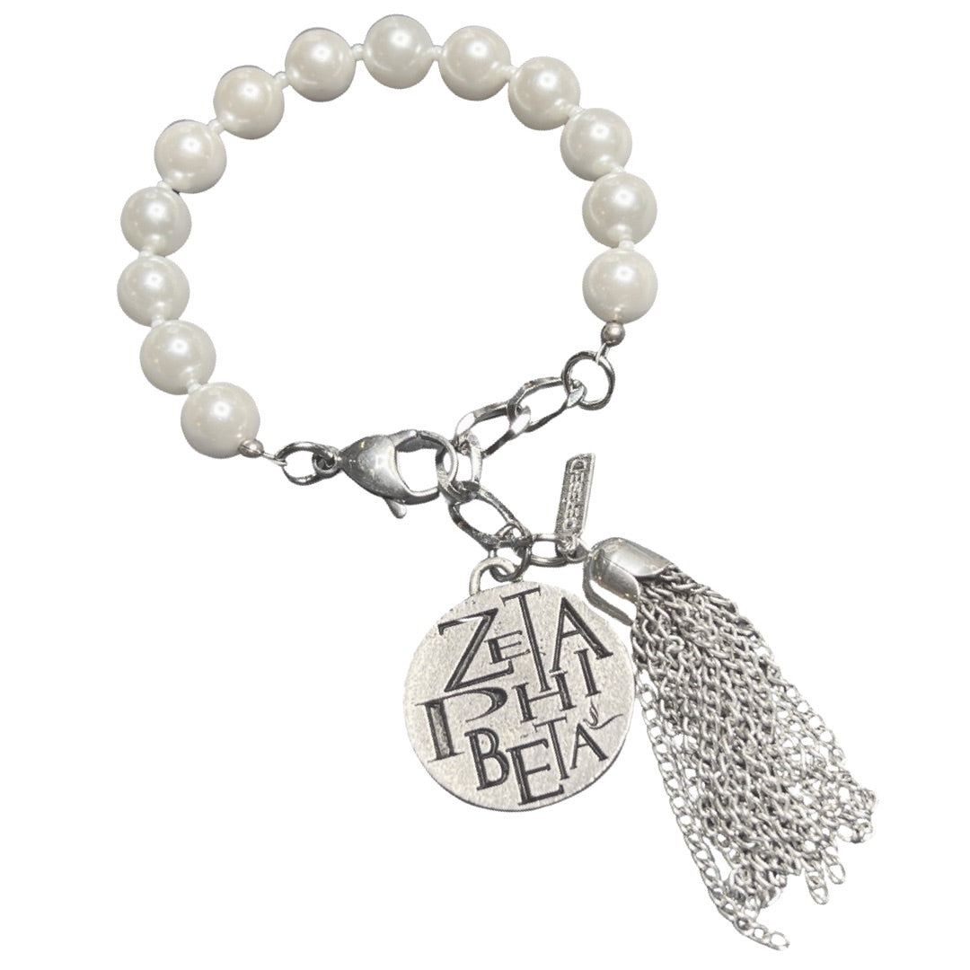 Zeta Classic Pearl 10 Bracelet Zeta Bracelet Cerese D, Inc. Funky