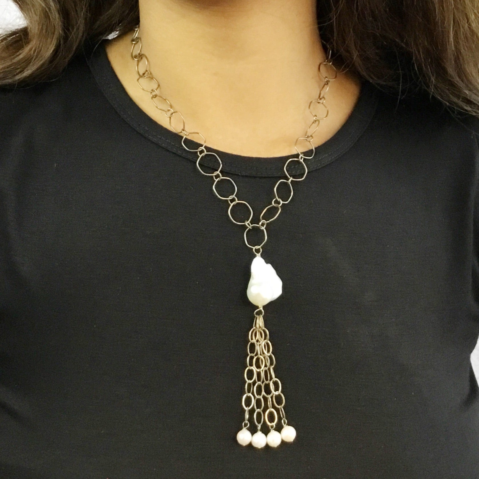Nola Pearl Neclace Closet Sale Cerese D, Inc.