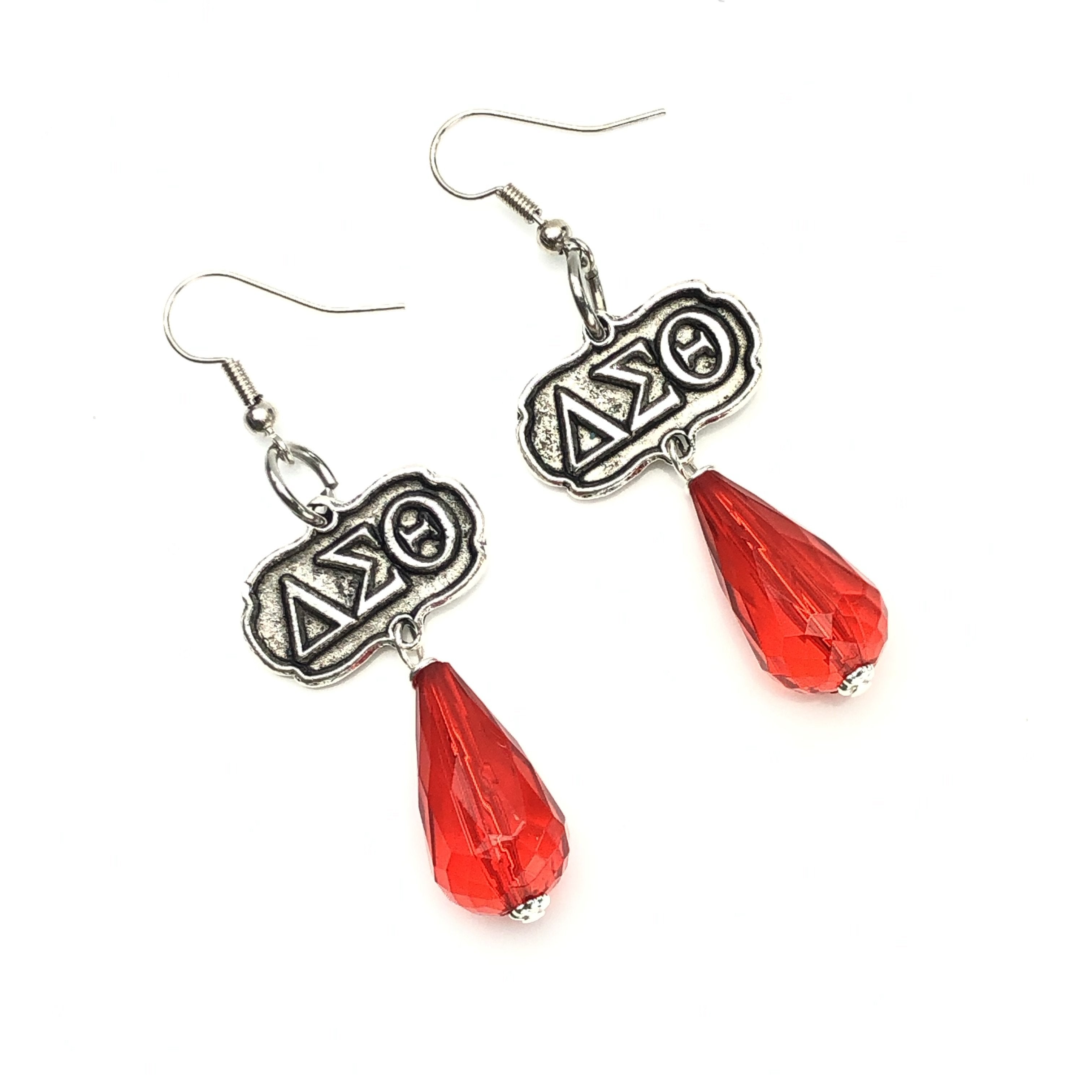 Delta Fly Earrings Delta Earrings Cerese D, Inc. Silver