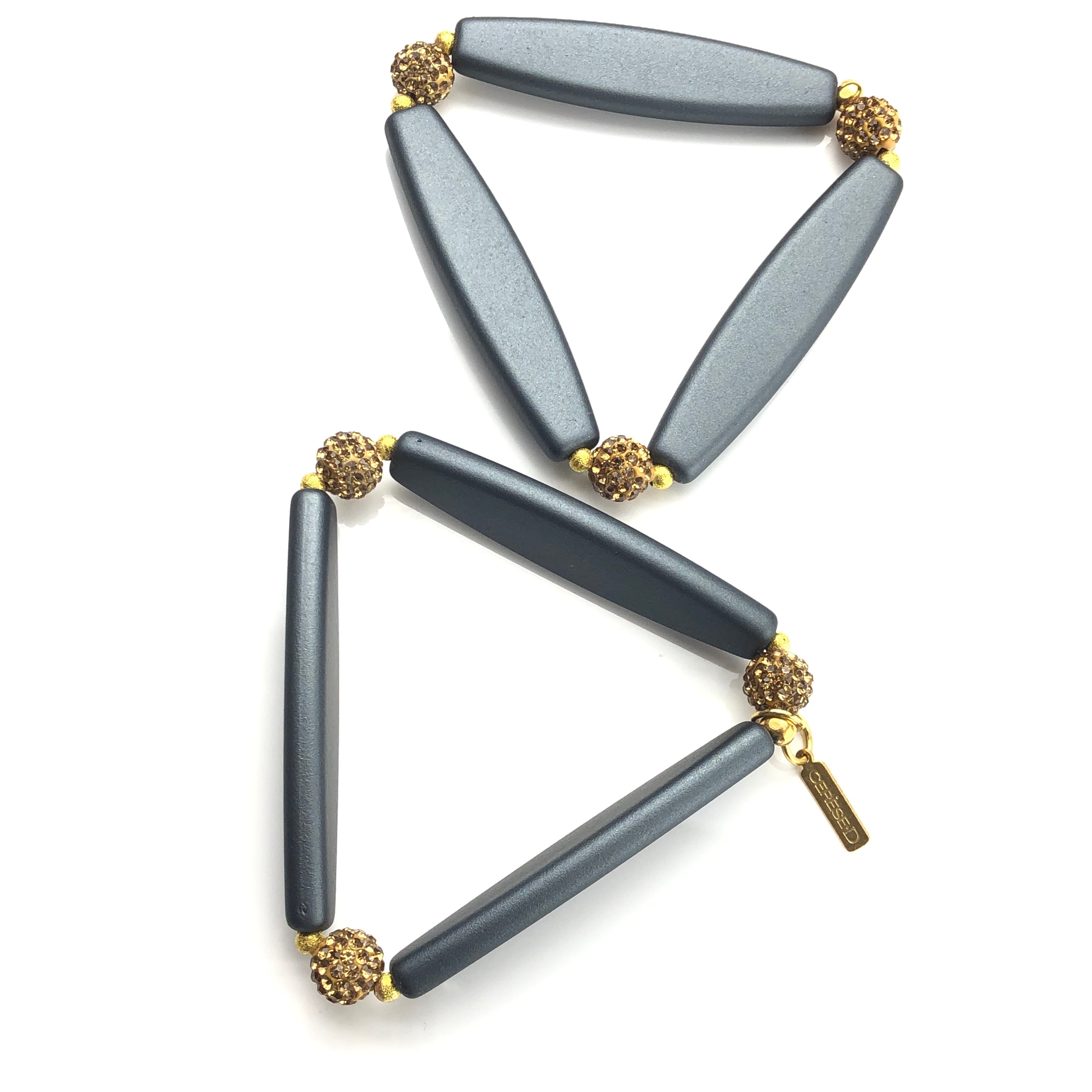 B13451 Bracelets Cerese D, Inc. Gold