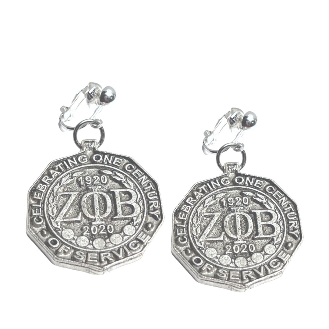 Zeta Centennial 100 Earring Zeta Earring Cerese D, Inc. Clip on