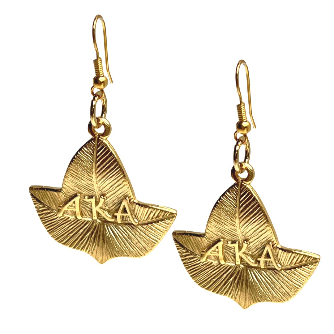 AKA Large Ivy Earring AKA Earrings Cerese D Jewelry Gold Larger Pierced