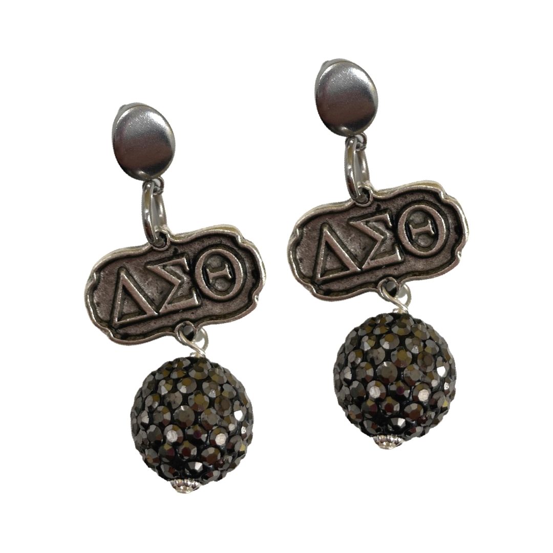 Delta Strong Earring Delta Earrings Cerese D, Inc. Silver