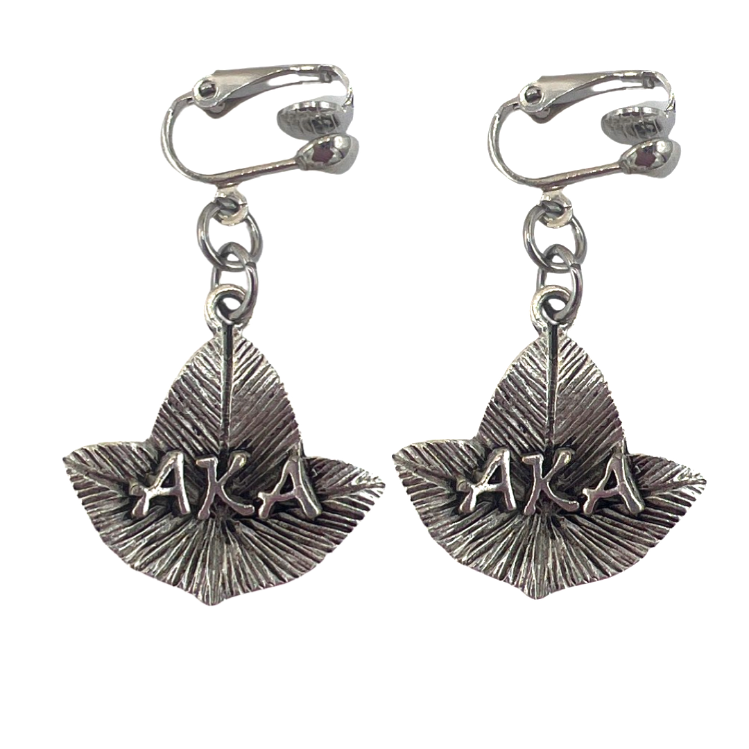 AKA Small Ivy Leaf Earring AKA Earrings Cerese D Jewelry Silver Smaller Clip On