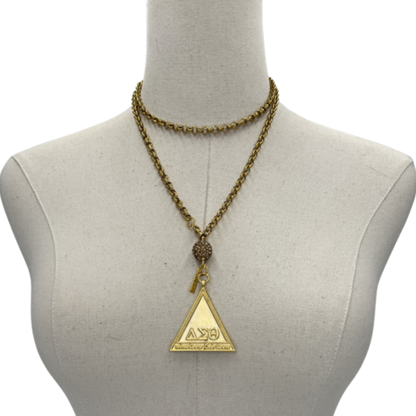 Delta Classic 3 Way Gold Necklace DELTA Necklaces Cerese D, Inc.