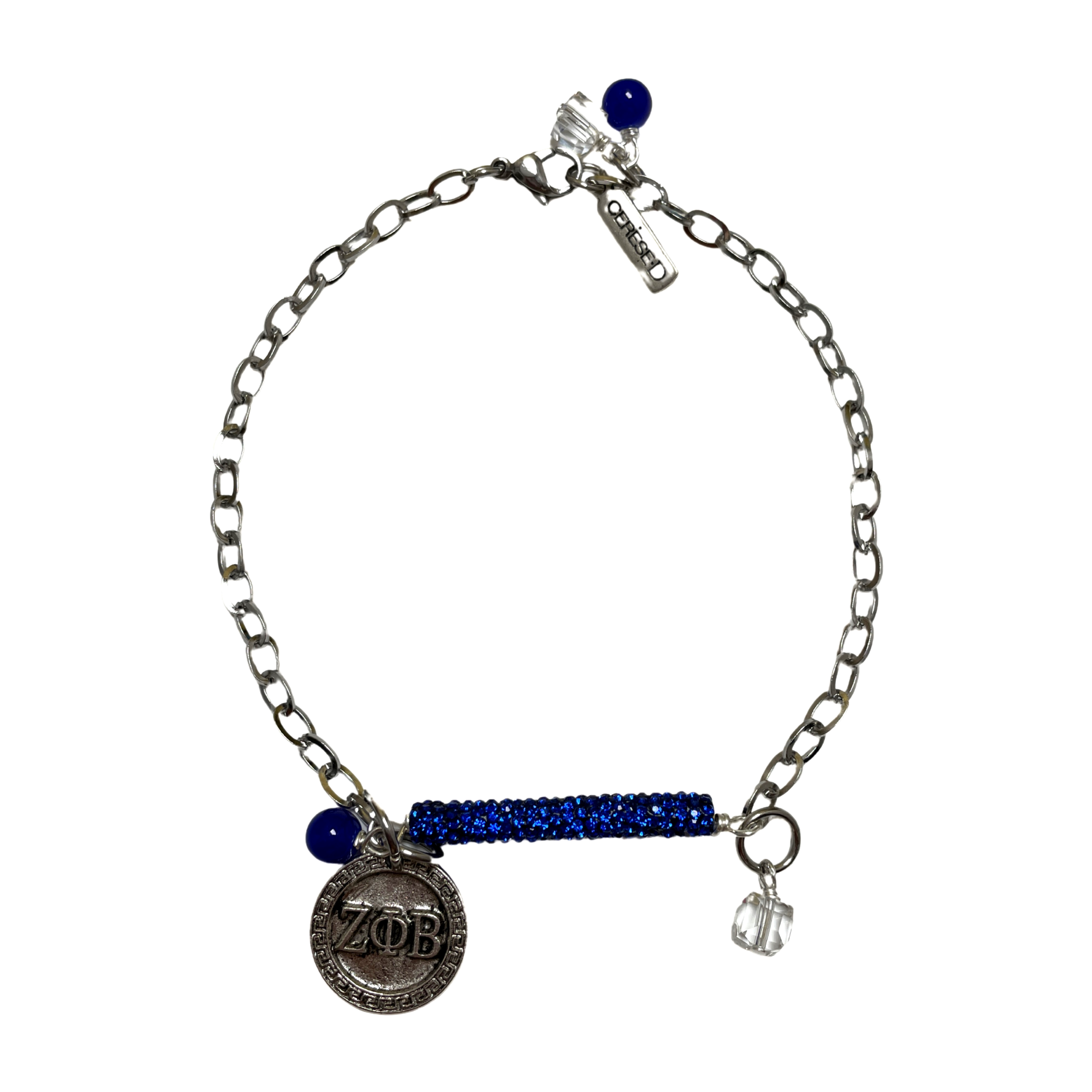 A15344 ZETA Zeta Anklet Cerese D, Inc. 10"