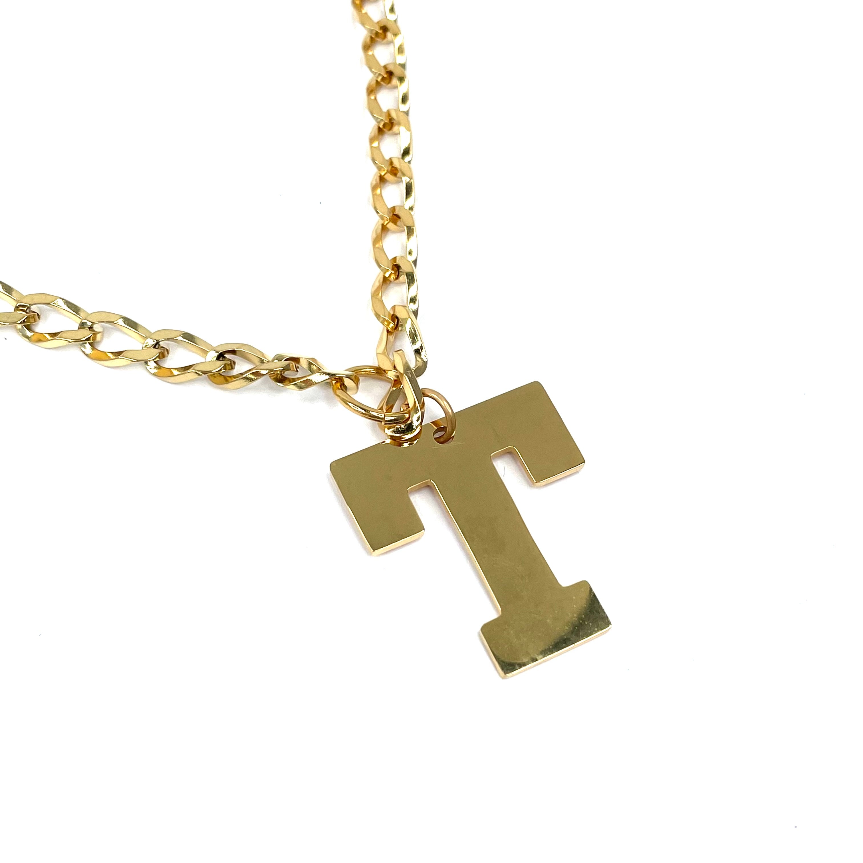 Lettering Legend Necklace Necklaces Cerese D, Inc. Gold T