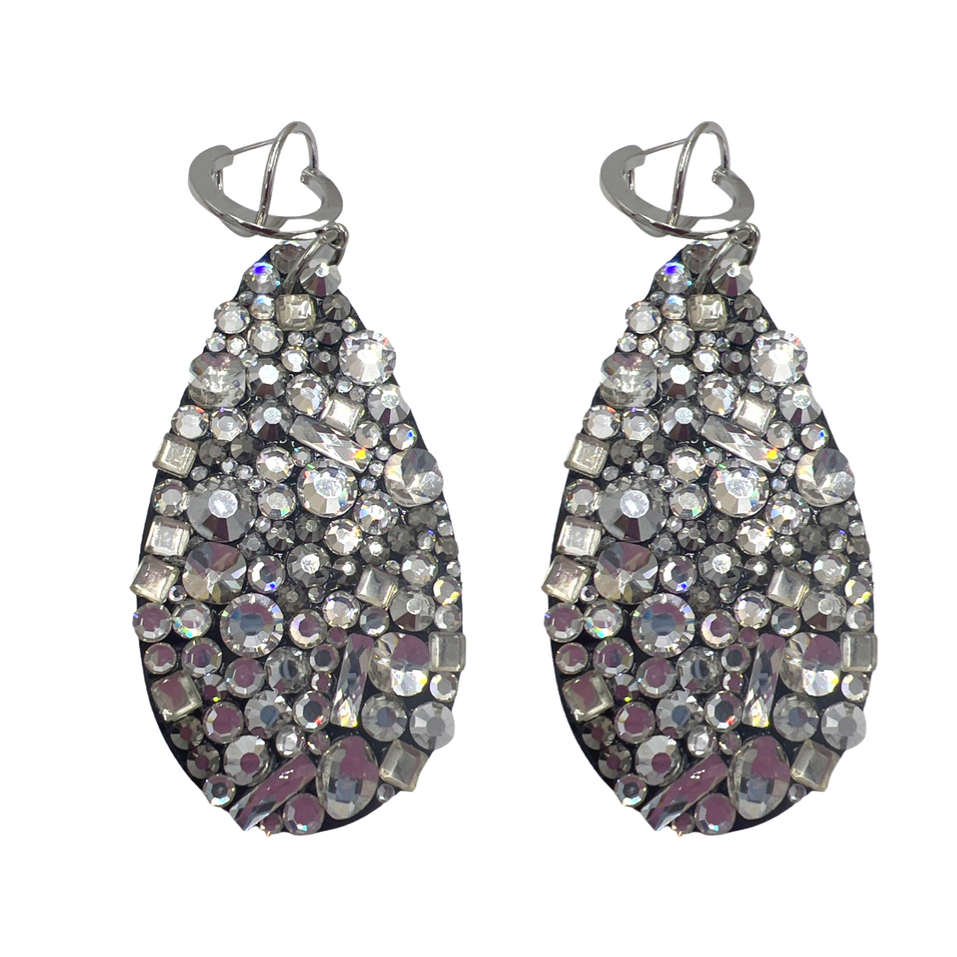 Flash Silver Streak Earring Earrings Cerese D, Inc.