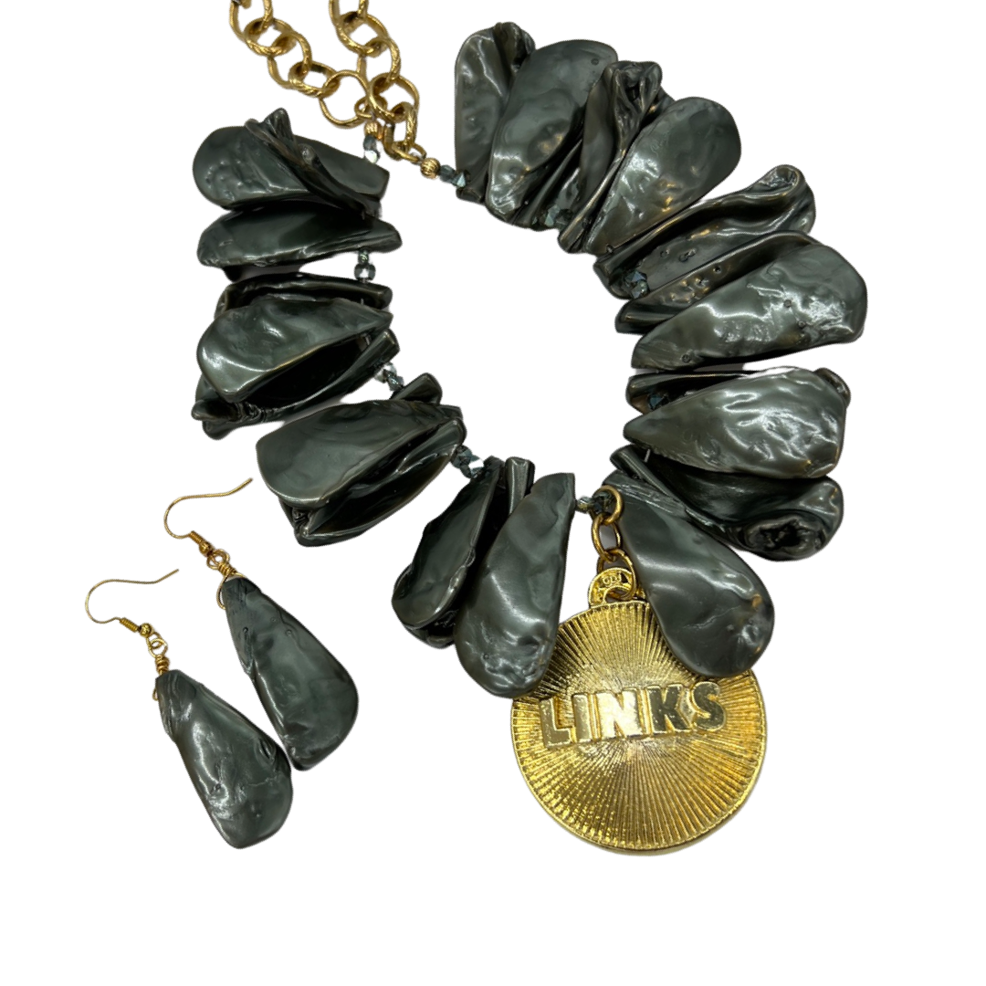 Links Mane Necklace LINKS Necklaces Cerese D, Inc. Gold