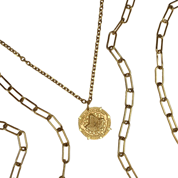 AKA Alluring Ivy Paper Clip Necklace Set AKA Necklaces Cerese D, Inc.