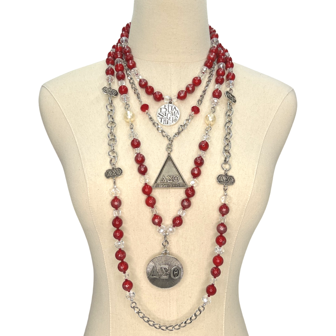 Delta Summertime Necklace DELTA Necklaces Cerese D, Inc. Silver