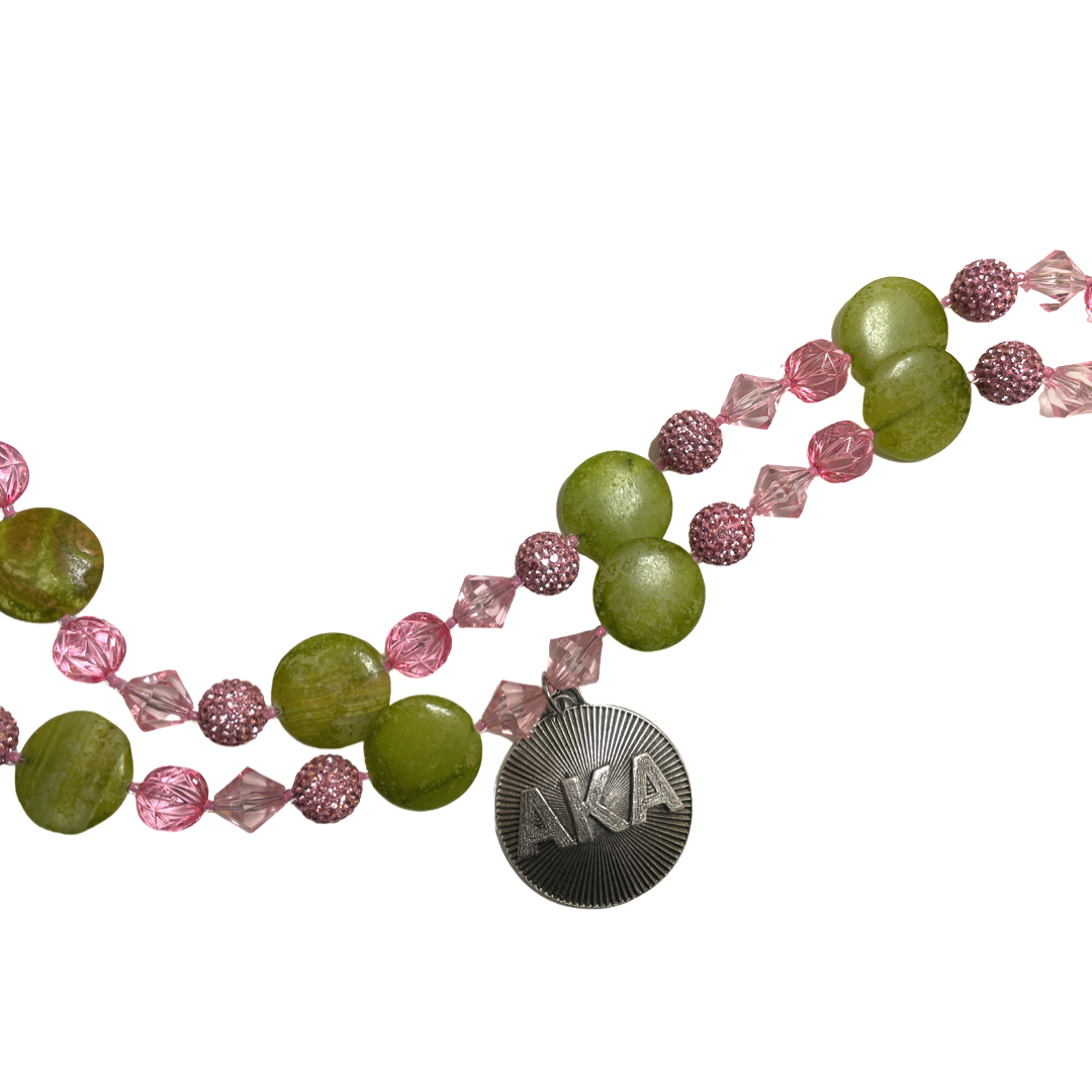 AKA Green Plum Necklace AKA Necklaces Cerese D, Inc.