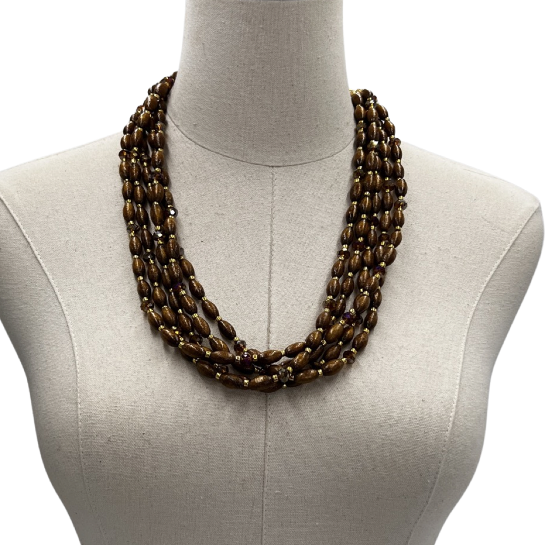 Starlet Coral Necklace Necklaces Cerese D, Inc.